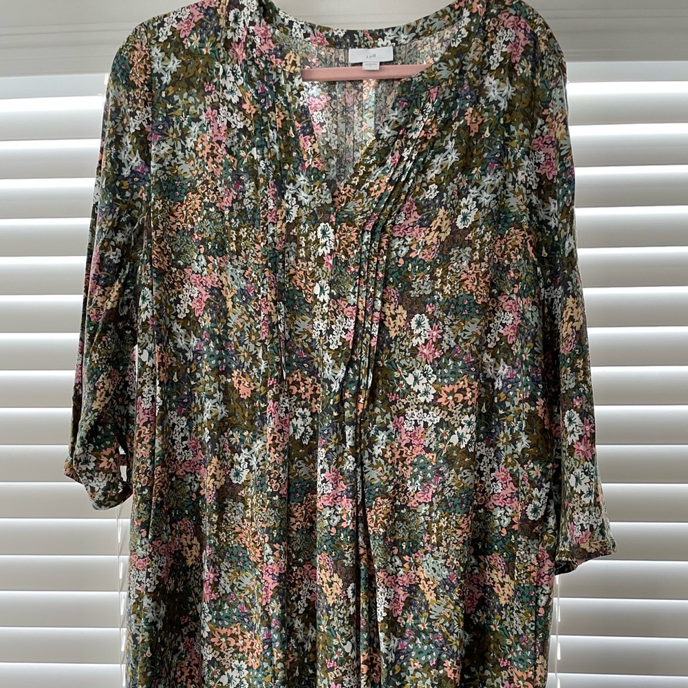 Cotton blend dress, very soft and flowing